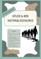Vorschau - Stundenentwürfe - Materialpaket: Hitler & der Nationalsozialismus (kooperativ & differenziert) - Deckblatt