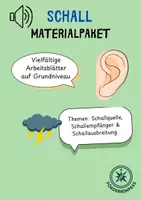 Vorschau - Arbeitsblätter - Materialpaket Schall - Deckblatt