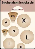 Vorschau - Spiele - Buchstabenlegekreis - A bis Z - Buchstabeneinführung / Paket - Deckblatt