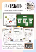 Vorschau - Arbeitsblätter - Laut-Buchstaben Einführung - Materialpaket - Deckblatt