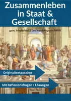 Vorschau - Arbeitsblätter - Unterrichtsreihe Staatsphilosophie - Philosophie Sek 2 - Deckblatt
