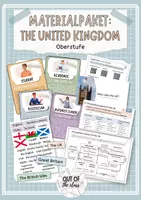 Vorschau - Arbeitsblätter - Materialpaket: The United Kingdom (Oberstufe) - wachsendes Paket - Deckblatt