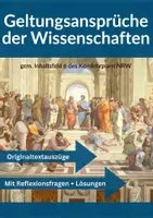 Vorschau - Arbeitsblätter - Materialpaket Philosophie Sek 2 – Geltungsansprüche der Wissenschaften 🔬 Rationalismus, Empirismus & moderne Wissenschaftstheorien - Deckblatt