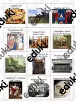 Aperçu - Jeux - Kit pédagogique : 2 jeux d'association sur l'histoire de France - Page de couverture