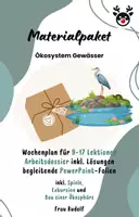 Vorschau - Stundenentwürfe - Materialpaket - "Ökosystem Gewässer" - Biologie - VOLLSTÄNDIG - Deckblatt