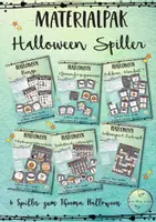Vorschau - Spiele - Materialpak Wuertschatsspiller Halloween - Deckblatt