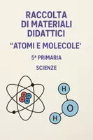 anteprima - Esercizi - Raccolta di materiali: Atomi e Molecole - Pagina di copertina
