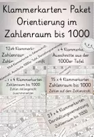 Vorschau - Stationenlernen - 93x4 Klammerkarten!! Orientierung im ZR bis 1000, Zahldarstellung, Förderung Zahlvorstellung - Deckblatt