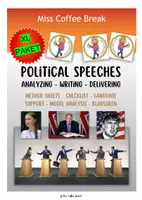Vorschau - Arbeitsblätter - POLITICAL SPEECHES (XL Materialpaket) - Deckblatt