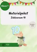 Vorschau - Spiele - Wachsendes Materialpaket - Zahlenraum 10 - Deckblatt