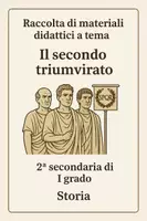 anteprima - Esercizi - Raccolta di materiali: Il Secondo Triumvirato - Pagina di copertina
