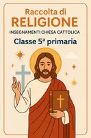 anteprima - Compiti in classe/Test - Raccolta di materiali Religione: insegnamenti chiesa cattolica - Pagina di copertina