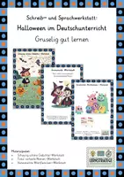 Vorschau - Arbeitsblätter - Kleines Halloween-Paket: Schaurig schöner Unterricht - Deckblatt