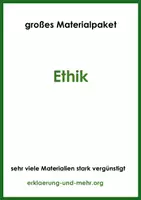Vorschau - Stundenentwürfe - Ethik (großes Materialpaket) - Deckblatt