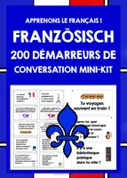 Vorschau - Stationenlernen - FRENCH CONVERSATION STARTERS MINI-BUNDLE - Deckblatt