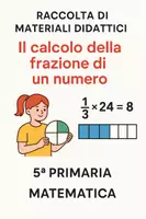 anteprima - Esercizi - Raccolta di materiali: Il Calcolo della frazione di un numero - Pagina di copertina
