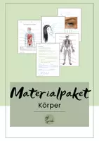 Vorschau - Arbeitsblätter - Materialpaket Körper DaF/DaZ - Deckblatt