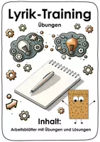 Vorschau - Arbeitsblätter - Lyrik-Training. Materialpaket. Übungen - Deckblatt