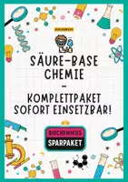 Vorschau - Stundenentwürfe - Säure-Base-Chemie – Komplett-Paket: Unterrichtseinheiten, Arbeitsblätter, Experimente & Tests (Sek I & II) - Deckblatt