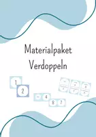 Vorschau - Spiele - Materialpaket Verdoppeln - Deckblatt