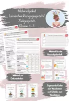 Vorschau - Arbeitsblätter - Materialpaket Lernentwicklungsgespräch Klasse 1-3 - Deckblatt