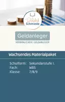 Vorschau - Stundenentwürfe - Geldanleger | wachsendes Materialpaket | WBS | Klasse 7-9 - Deckblatt