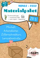 Vorschau - Arbeitsblätter - Zahlenraum 5, Addition, Subtraktion, Mathe, 1 Klasse - Deckblatt