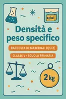 anteprima - Quiz - Raccolta di materiali: Densità e peso specifico (quiz) - Pagina di copertina