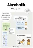 Vorschau - Poster - MATERIALPAKET - Akrobatik - Deckblatt