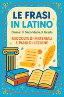 anteprima - Piani di lezione - Raccolta di materiali: Frasi in latino (piani di lezione) - Pagina di copertina