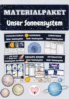 Vorschau - Arbeitsblätter - Sonnensystem - Deckblatt