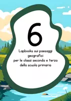 anteprima - Altro tipo di materiale - Raccolta di Lapbook sui paesaggi geografici - Pagina di copertina