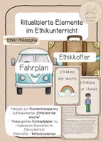 Vorschau - Bildkarten - Materialpaket - Ritualisierte Elemente im Ethikunterricht - Deckblatt