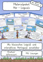 Vorschau - Audio-Dateien - Materialpaket Hör - Logical (Ritter, Piraten, Hunde) - ab Klasse 2 - Deckblatt