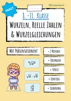 Vorschau - Spiele - WURZELN / Wurzelrechnung - Paket! - Deckblatt