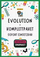Vorschau - Stundenentwürfe - Evolution - Umfangreiches Unterrichtsmaterial zum Sparpreis! - Deckblatt