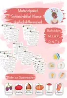Vorschau - Spiele - Materialpaket Schleichdiktat zu den Buchstaben M, I, A, P, O, N, T - Deckblatt