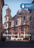 Vorschau - Unterrichtsreihen - Pacchetto Italia: Democrazia, Storia e Religione per la scuola media - Deckblatt