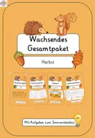 Vorschau - Arbeitsblätter - Herbst - Wachsendes Materialpaket - Deckblatt