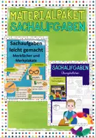 Vorschau - Arbeitsblätter - Materialpaket - Sachaufgaben - Deckblatt