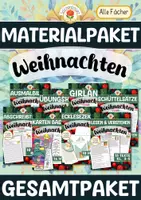 Vorschau - Mal- und Bastelvorlagen - Materialpaket: Weihnachten | Alle Fächer | Gesamtpaket - Deckblatt