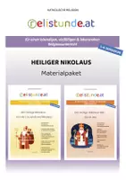 Vorschau - Stundenentwürfe - MATERIALPAKET HEILIGER NIKOLAUS / SANKT NIKOLAUS - katholische Religion (1. - 4. Schulstufe) - Deckblatt