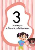 anteprima - Esercizi - Raccolta di materiali per la Giornata della Gentilezza - Pagina di copertina