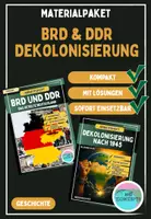 Vorschau - Stundenentwürfe - Materialpaket/Bundle - BRD und DDR / Dekolonisierung nach 1945 - Deckblatt