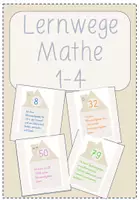 Vorschau - Poster - Materialpaket Lernweg Klasse 1-4 Mathe - Deckblatt