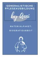 Vorschau - Arbeitsblätter - Materialpaket: Biografiearbeit - Deckblatt