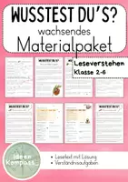 Vorschau - Spiele - Materialpaket: Sachtexte entdecken – Lesen, verstehen, anwenden (2.–4. Klasse) - Deckblatt