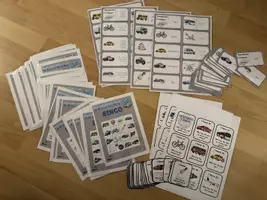 Vorschau - Arbeitsblätter - Materialpaket "Transportation/ Vehicles" in Englisch - Deckblatt