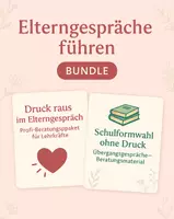 Vorschau - Poster - Elterngespräche führen – Profi-Bundle: Druck raus & Schulformwahl ohne Stress - Deckblatt