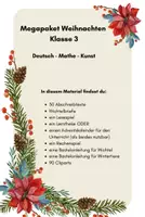 Vorschau - Mal- und Bastelvorlagen - Weihnachten Klasse 3 - Deckblatt
